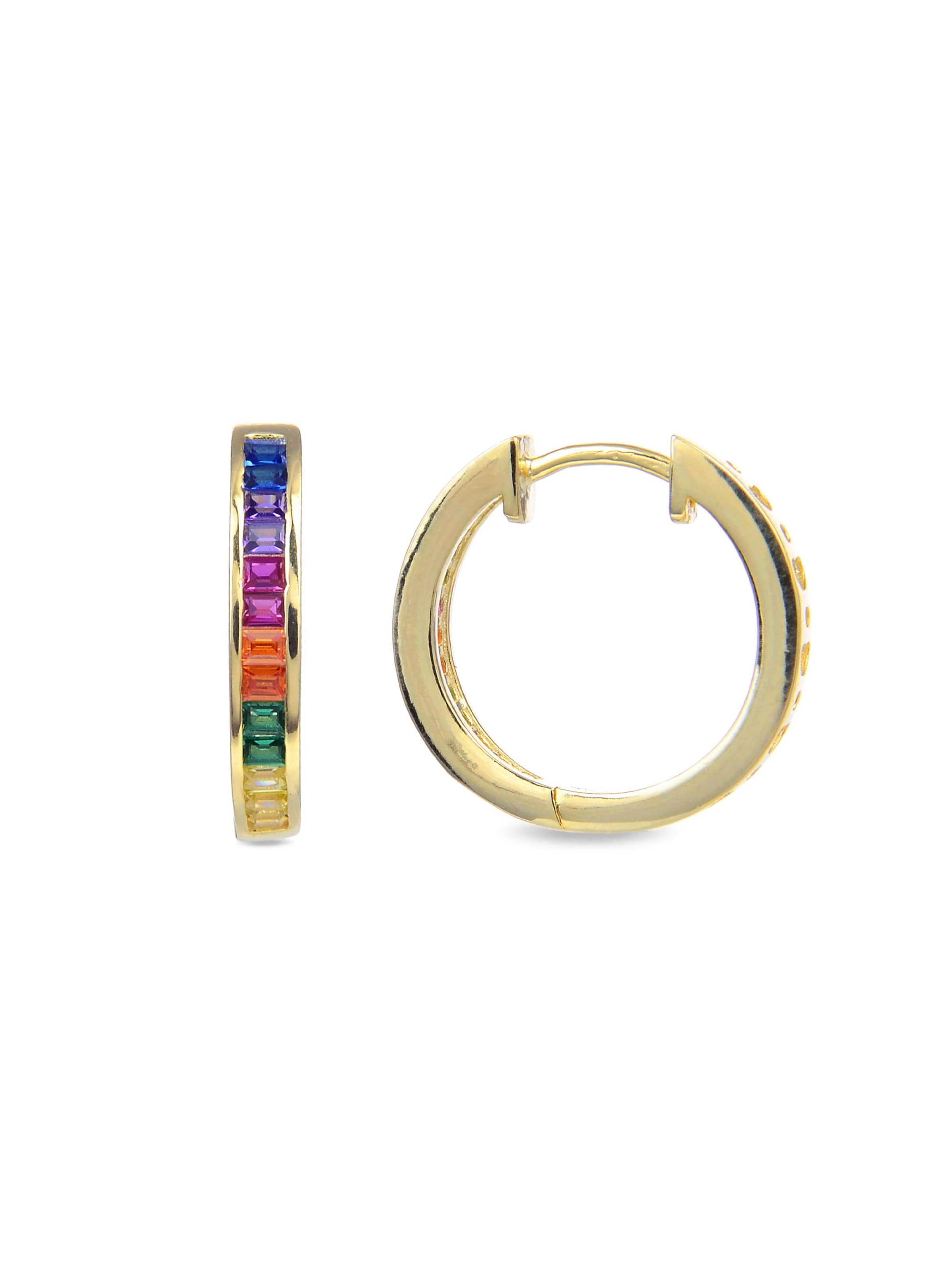 Boucles d'oreilles 'Tuhato' Luxenter en or : devant