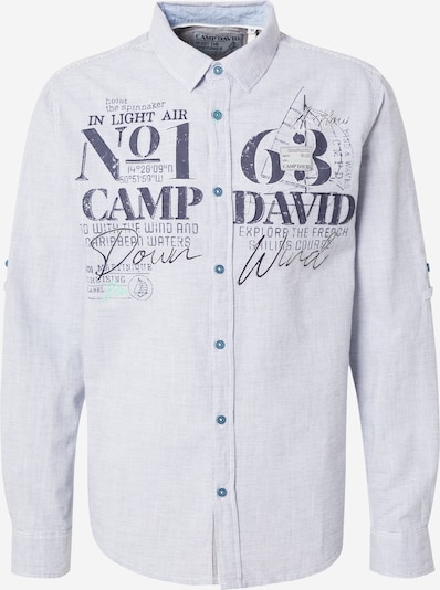 Marškiniai iš CAMP DAVID, spalva – tamsiai mėlyna / balta, Prekių apžvalga