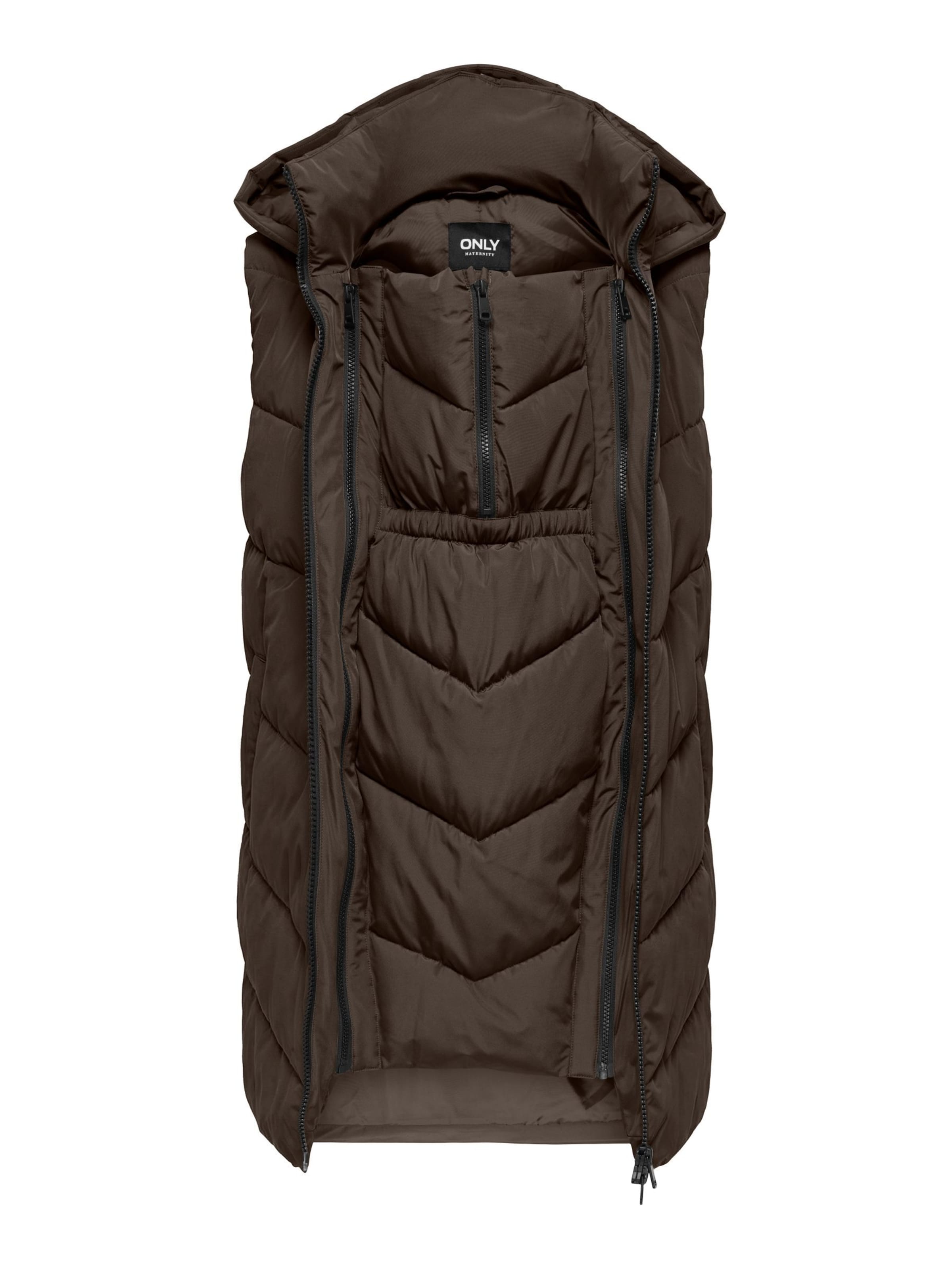 Only Maternity Vest 'OLMCLAIR' in Brown