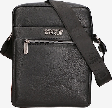 Northampton Polo Club Crossbody Bag in Black: front