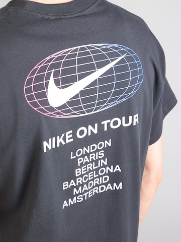Nike Sportswear T-Shirt 'ATHL' in Grau