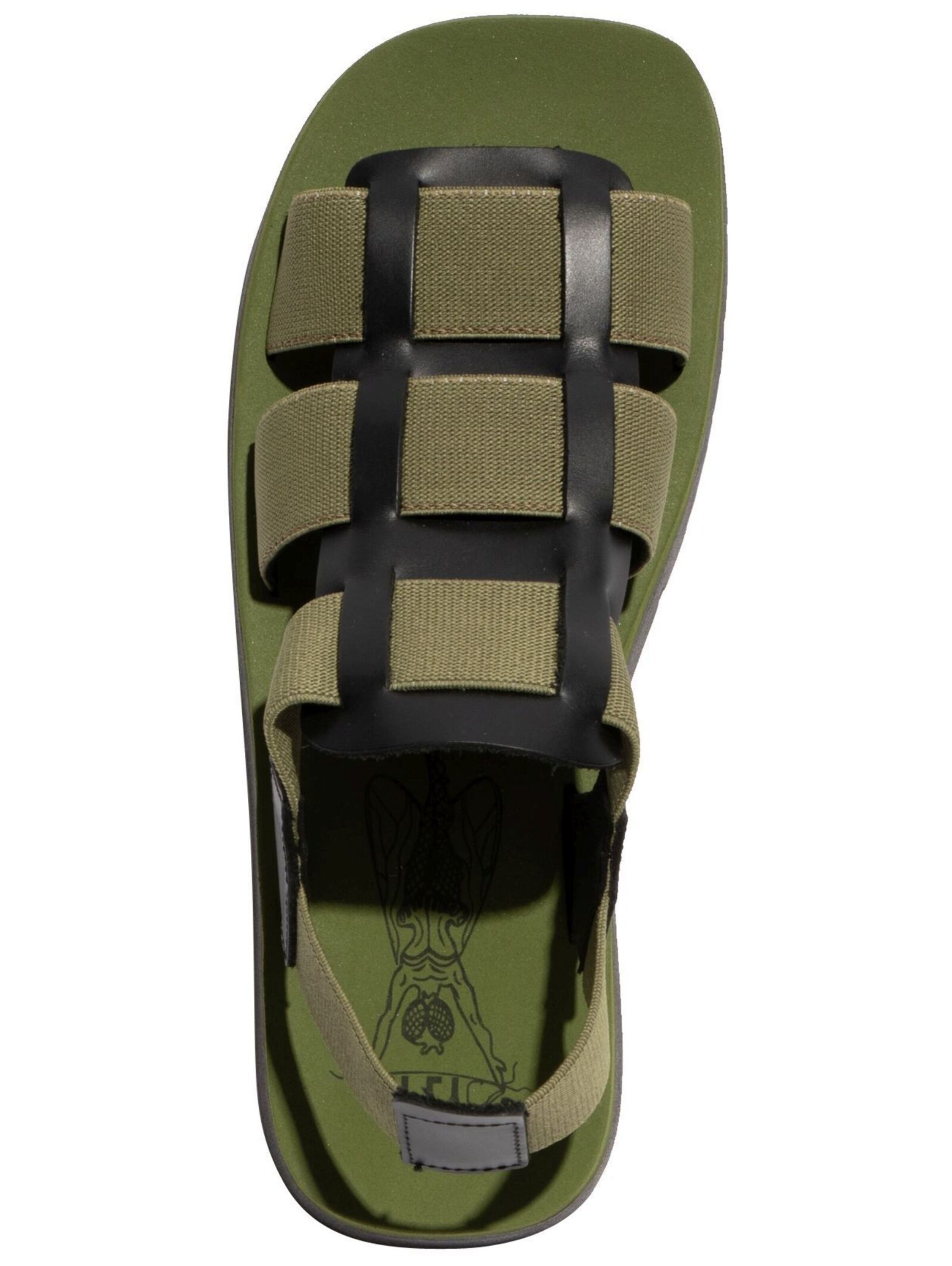 Sandales FLY LONDON en vert