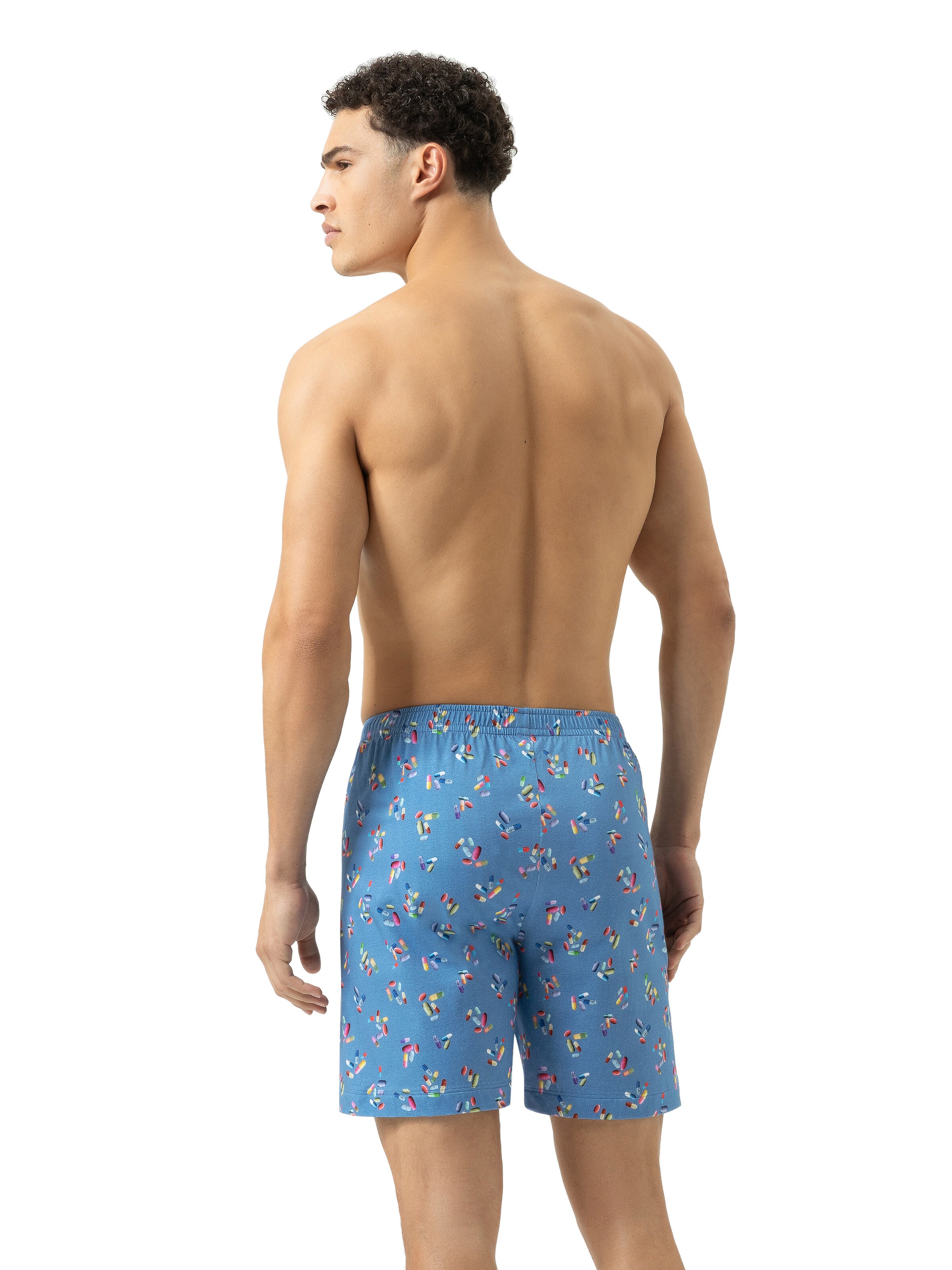 Mey Pyjamabroek 'Pills' in Blauw