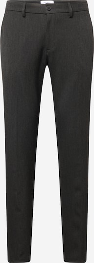 Les Deux Pantalon à plis 'Como' en anthracite, Vue avec produit