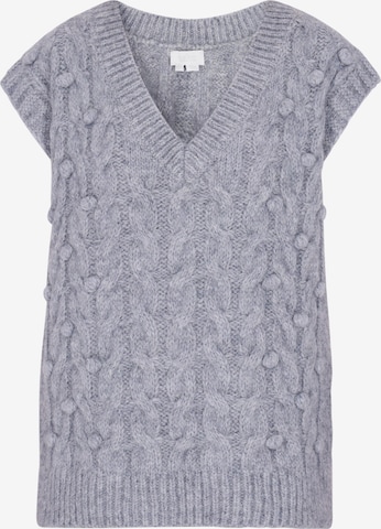 Pull-over usha WHITE LABEL en gris : devant