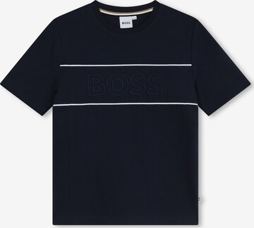 BOSS Kidswear Shirt in Blue: front