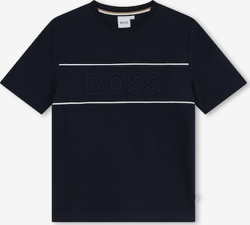 BOSS Kidswear - Camisola em azul: frente