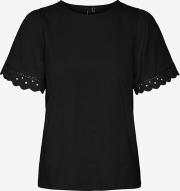 VERO MODA Shirt 'Panna Glenn' in Zwart: voorkant