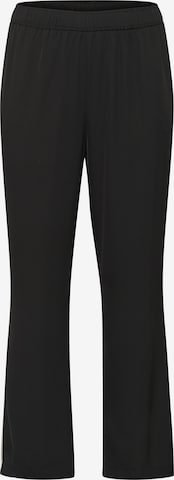 Loosefit Pantalon KAFFE CURVE en noir : devant
