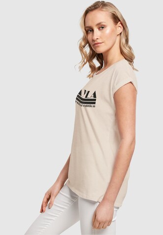 Merchcode T-Shirt 'Layla - Limited Edition' in Beige