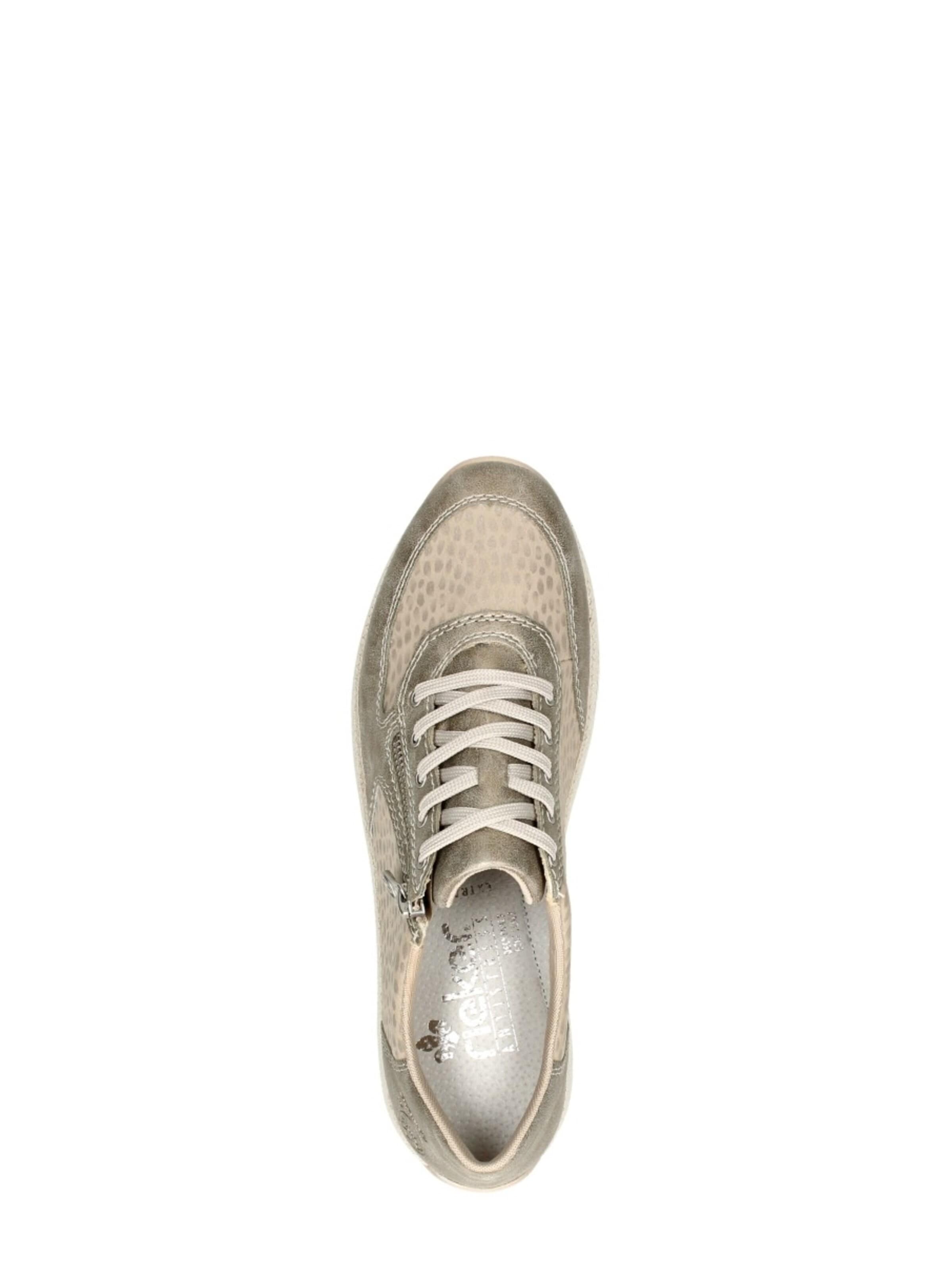 Chaussure à lacets 'Veterschoenen Laag' Rieker en beige