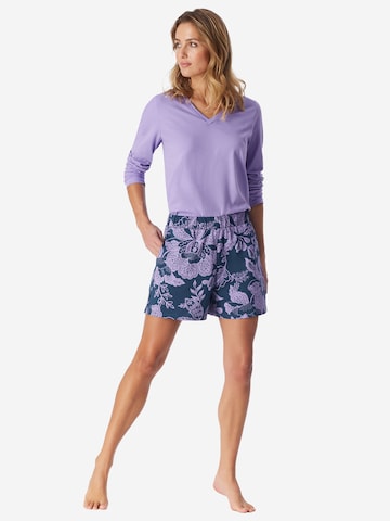 Pantalon de pyjama ' Mix Relax ' SCHIESSER en bleu