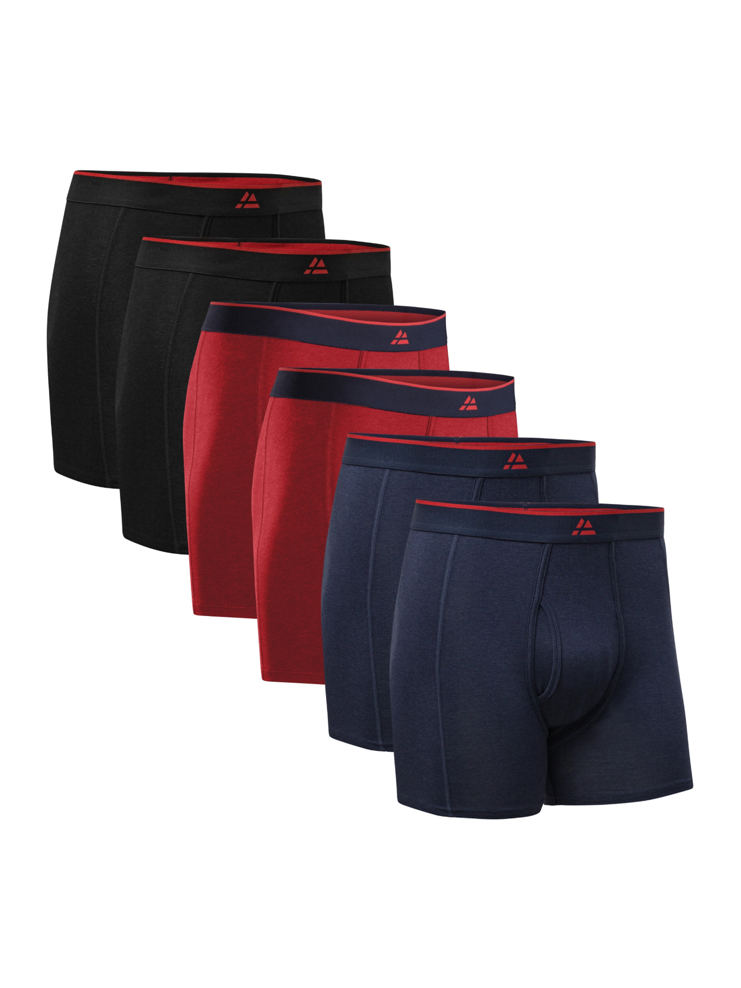 DANISH ENDURANCE Boxer shorts 'Bamboo' in Mixed colours: front