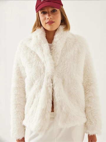 Bianco Lucci - Casaco de inverno em branco: frente