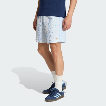ADIDAS ORIGINALS Loose fit Trousers in Blue: front