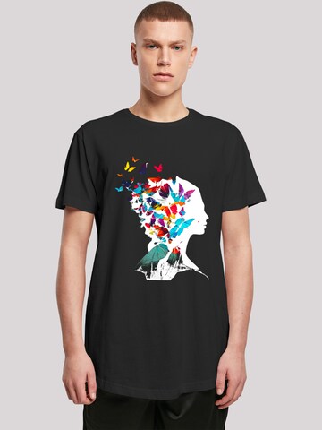 T-Shirt F4NT4STIC en noir : devant
