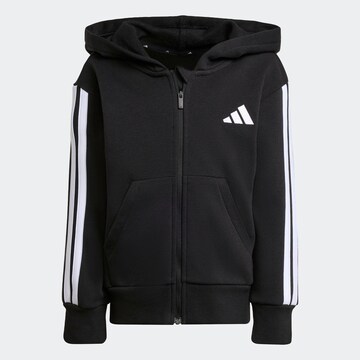 ADIDAS SPORTSWEAR Sportsweatjacke in Schwarz: Vorderseite
