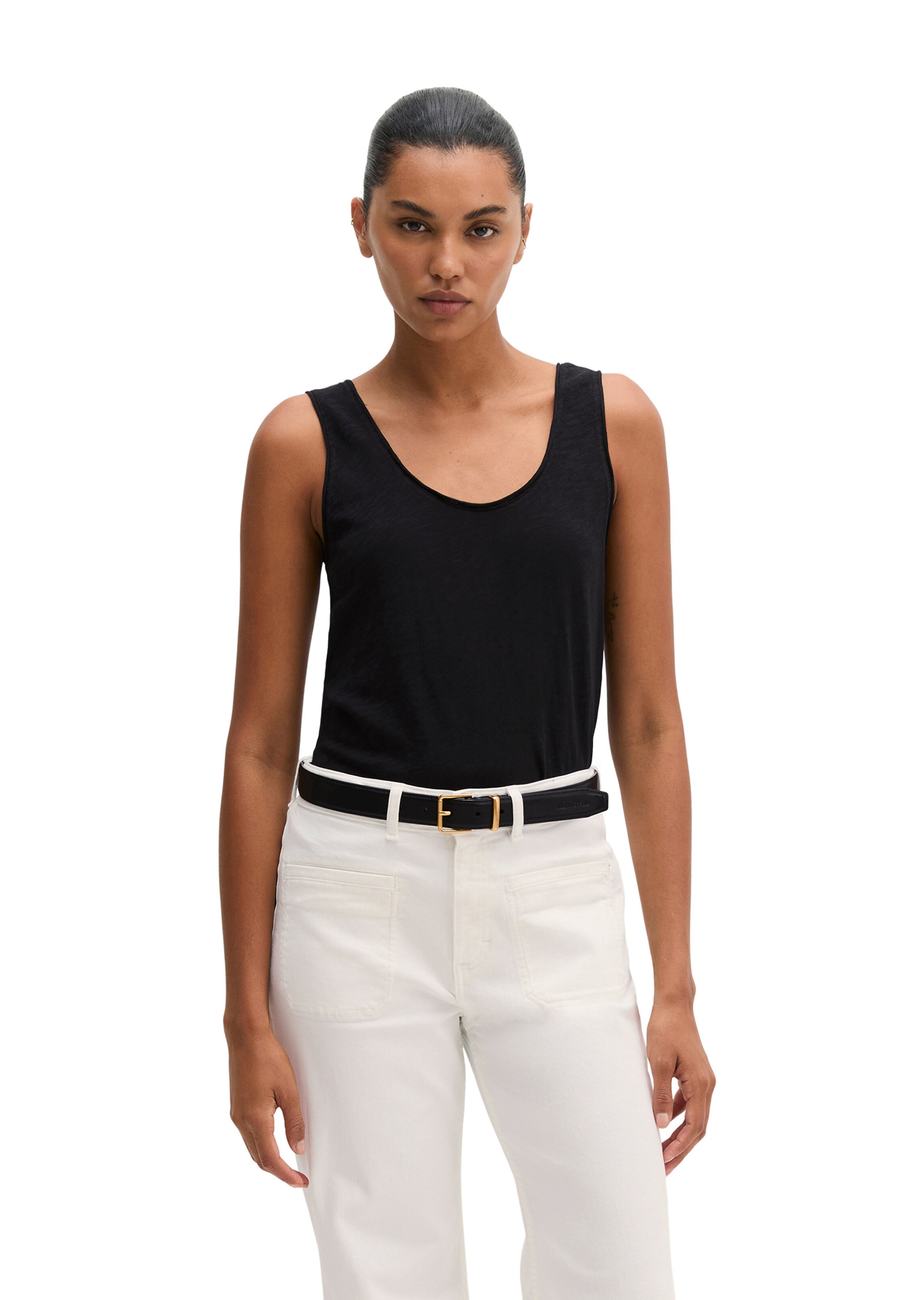 Haut Marc O'Polo en noir : devant