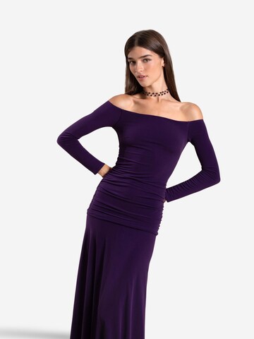 THE-ARE - Vestido de noche en lila