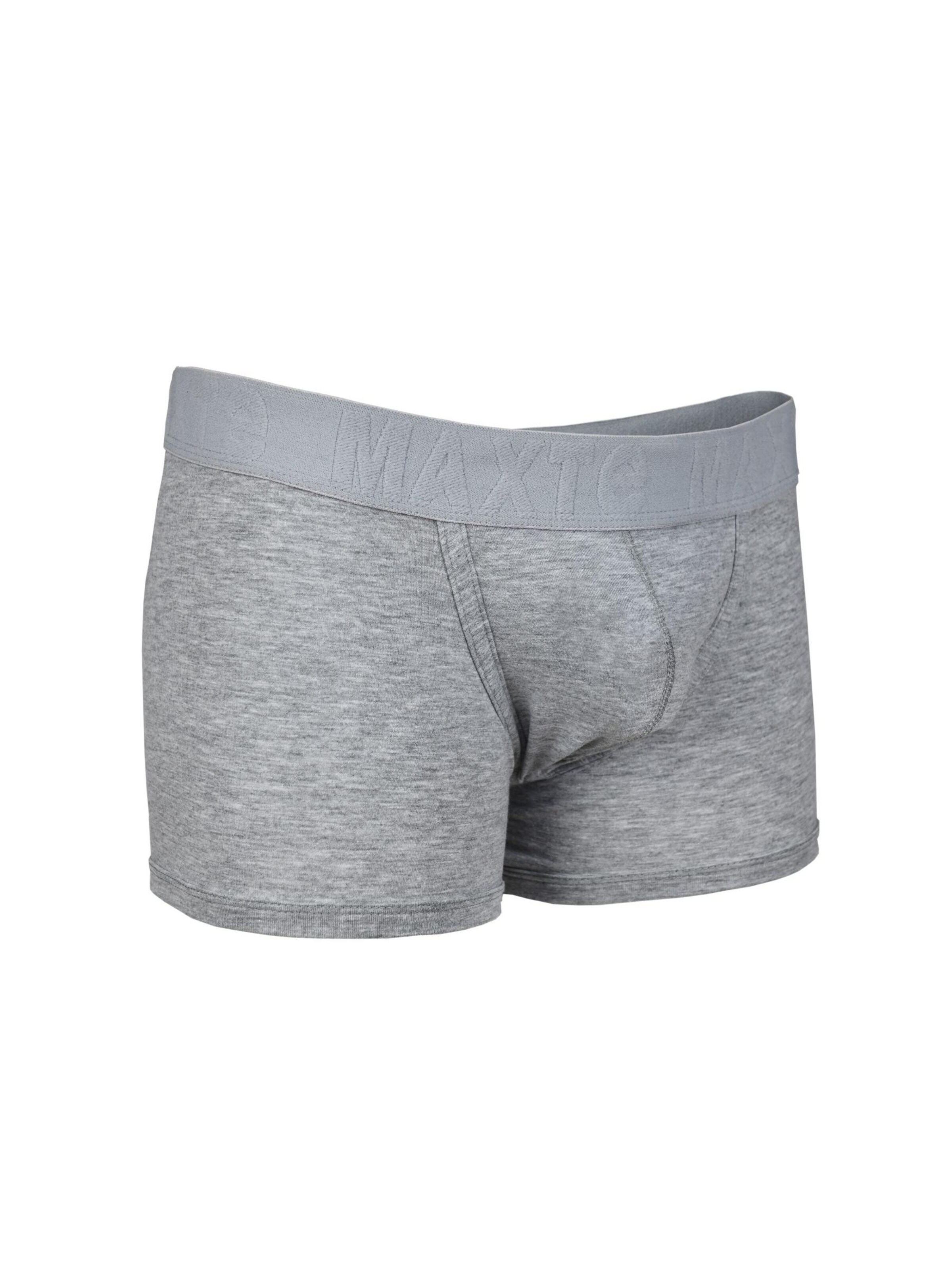 Boxers 'COTTON MAX Boxershorts Men 5er Pack' Maxte en gris