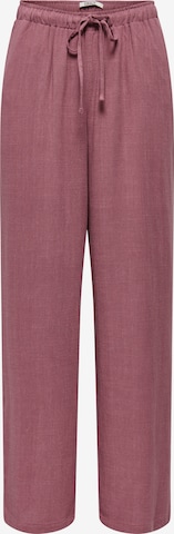 Pantalon 'ONLSiesta' ONLY en rose : devant