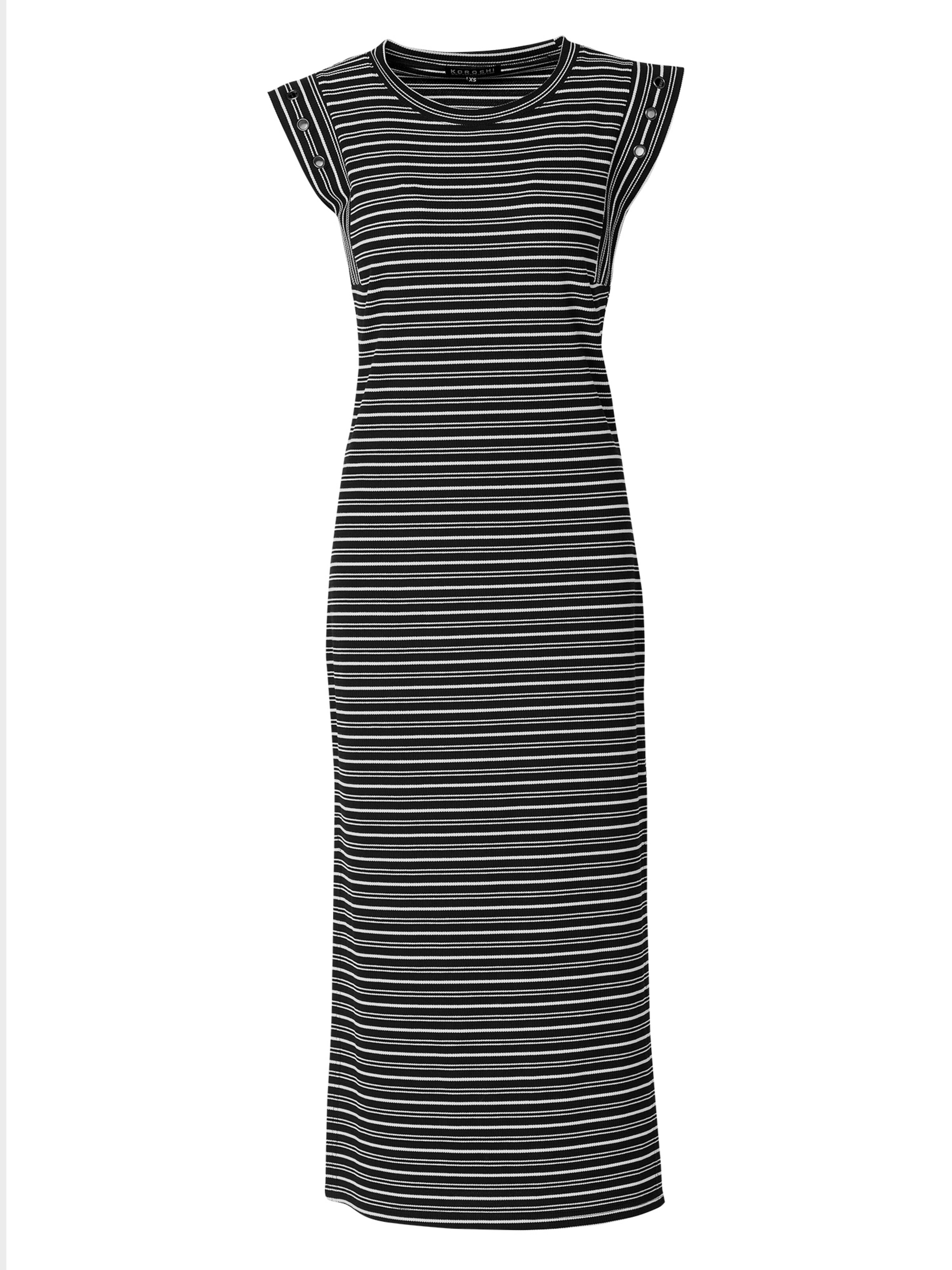 KOROSHI Sukienka w kolorze czarny: przód