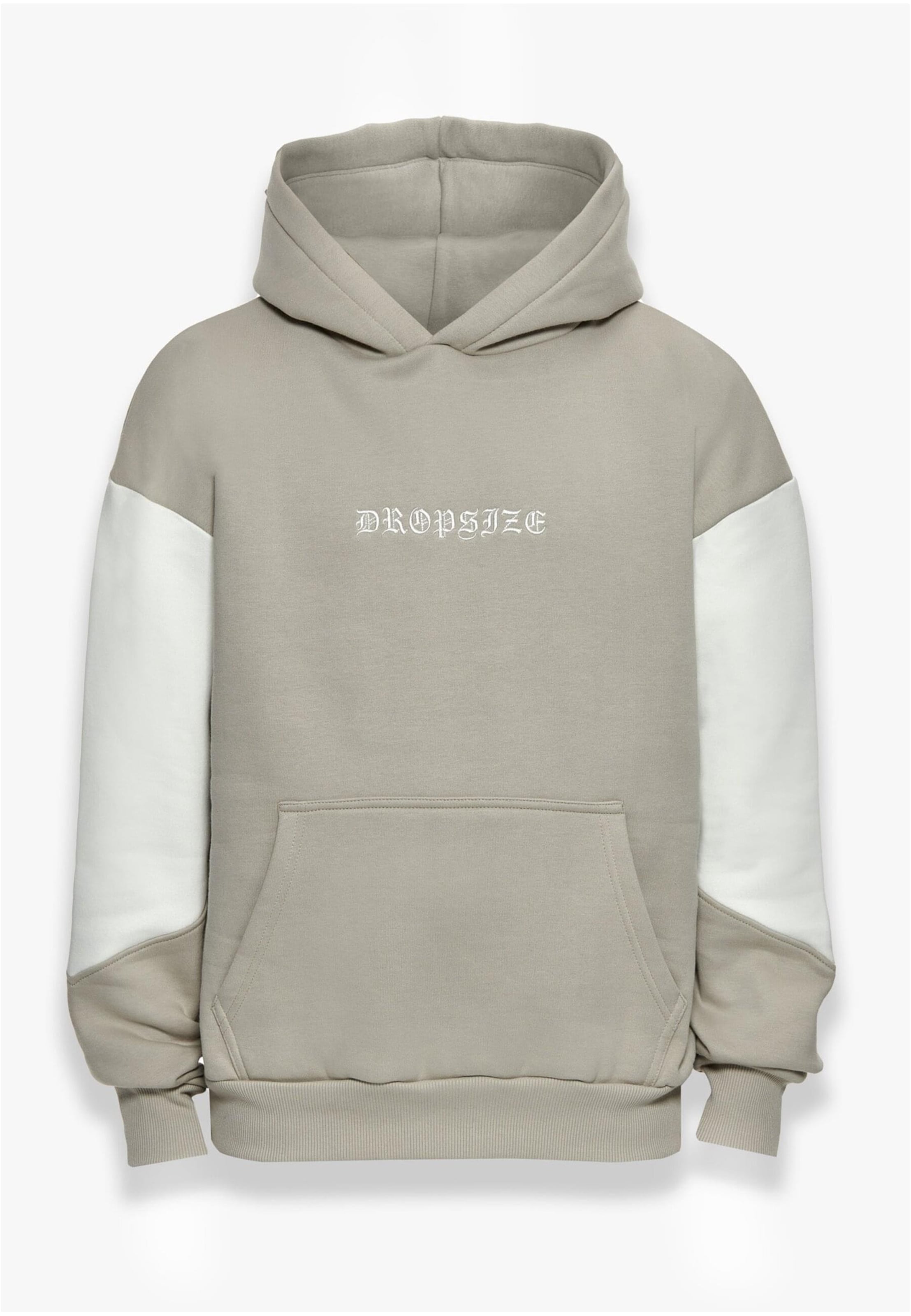 Dropsize Sweatshirt in Grau: Vorderseite