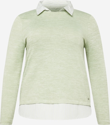 Z-One Shirt 'Linda' in Green: front