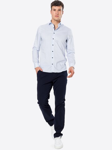 OLYMP Slim Fit Paita värissä sininen