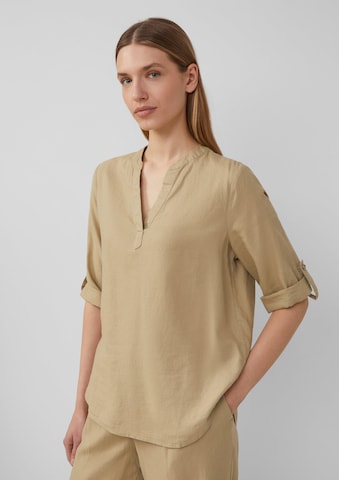 s.Oliver Blouse in Green: front