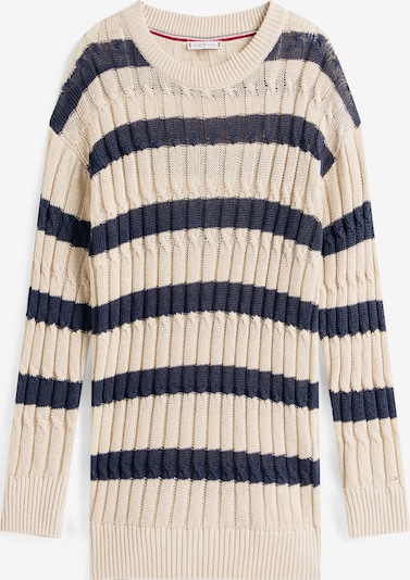 TOMMY HILFIGER Neulepaita värissä beige / marine, Tuotenäkymä