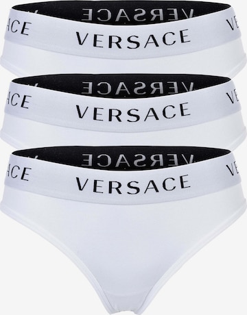 Slip di VERSACE in bianco: frontale