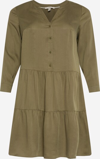 Esprit Curves Robe-chemise en kaki, Vue avec produit