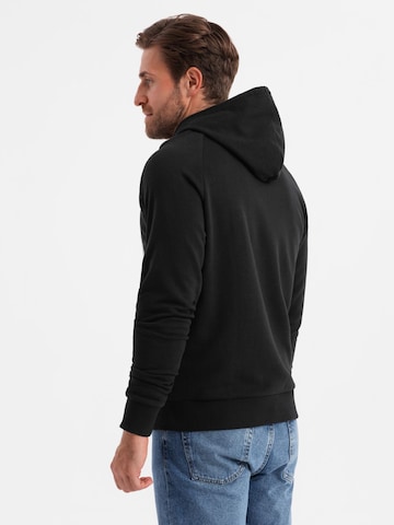 Sweat-shirt Ombre en noir