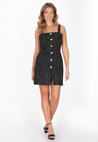 faina - Vestido em preto