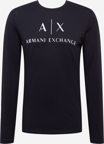 zils ARMANI EXCHANGE T-Krekls: no priekšpuses