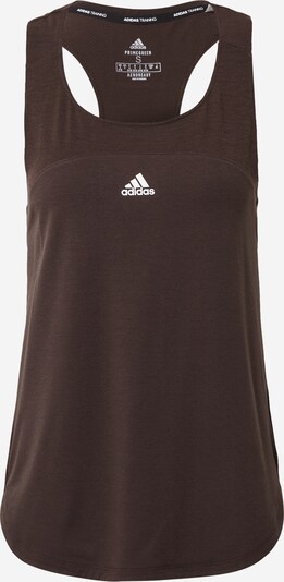 ADIDAS PERFORMANCE Overdel i mørkebrun, Produktvisning