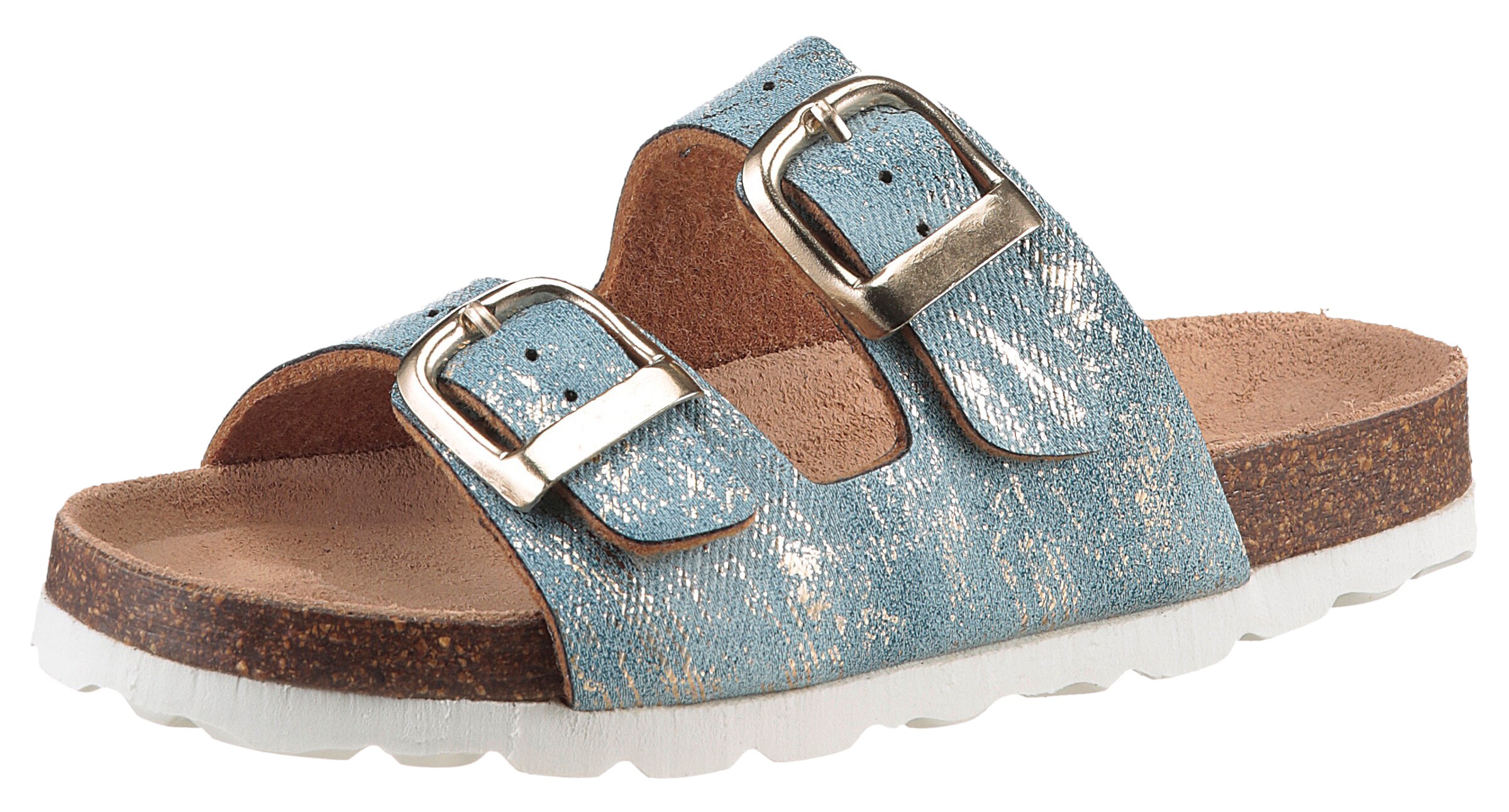 Kidsworld Sandals in Blue: front