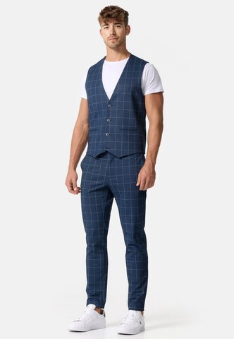 JEFF Slim fit Pants ' Tate ' in Blue
