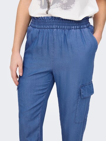 ONLY - Tapered Pantalón cargo 'ONLCHARIS' en azul