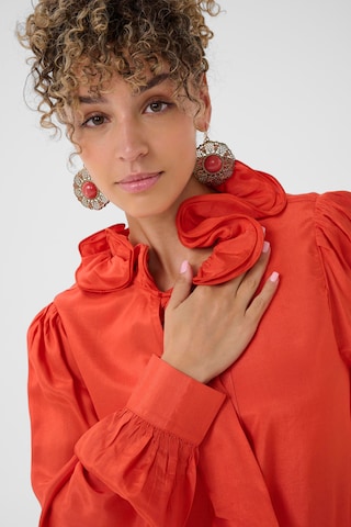 Cream Blouse 'CRBeatrice' in Red