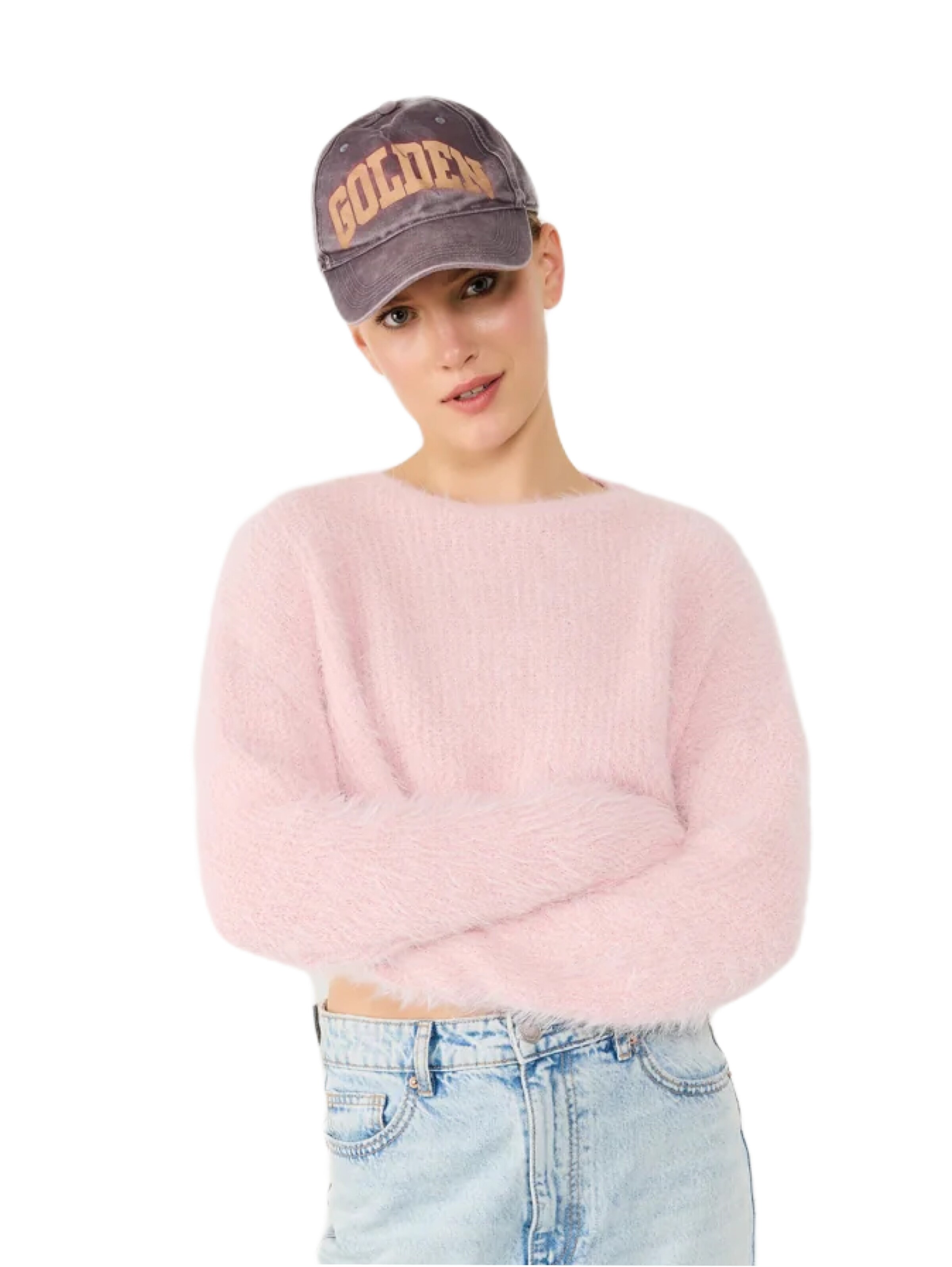 No Matter What Pullover in Pink: Vorderseite