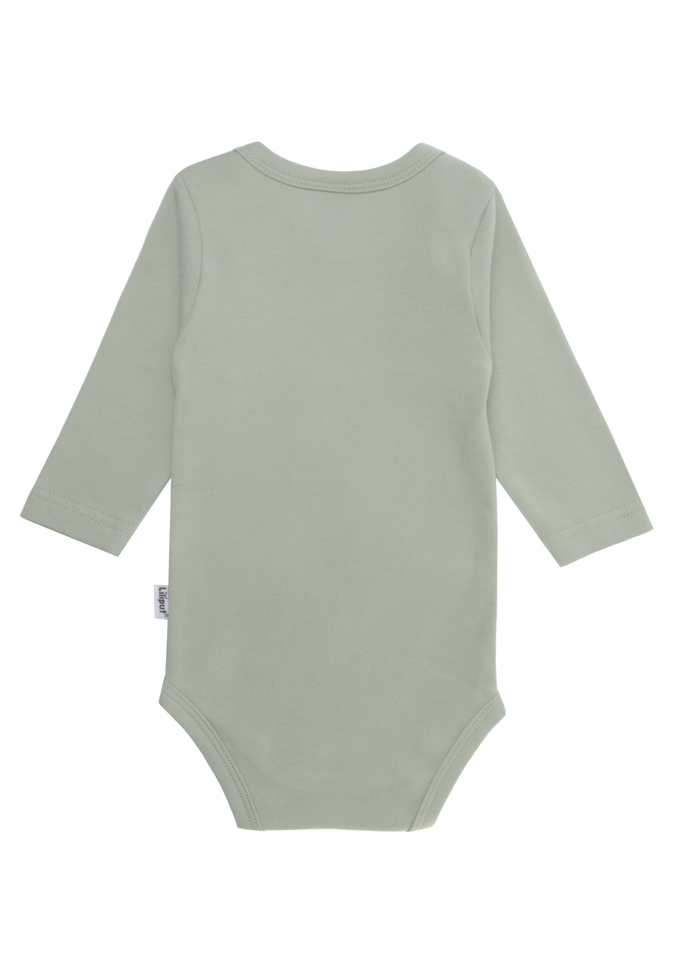 LILIPUT Romper/Bodysuit 'a tiny mitacle is on the way' in Green