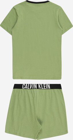 Calvin Klein Underwear Pajamas 'Intense Power' in Green