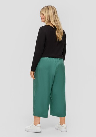 Wide Leg Pantalon TRIANGLE en vert