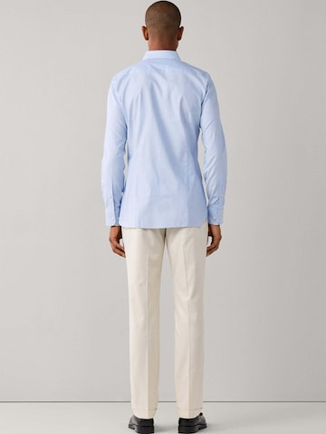 Hackett London Regular fit Overhemd in Blauw