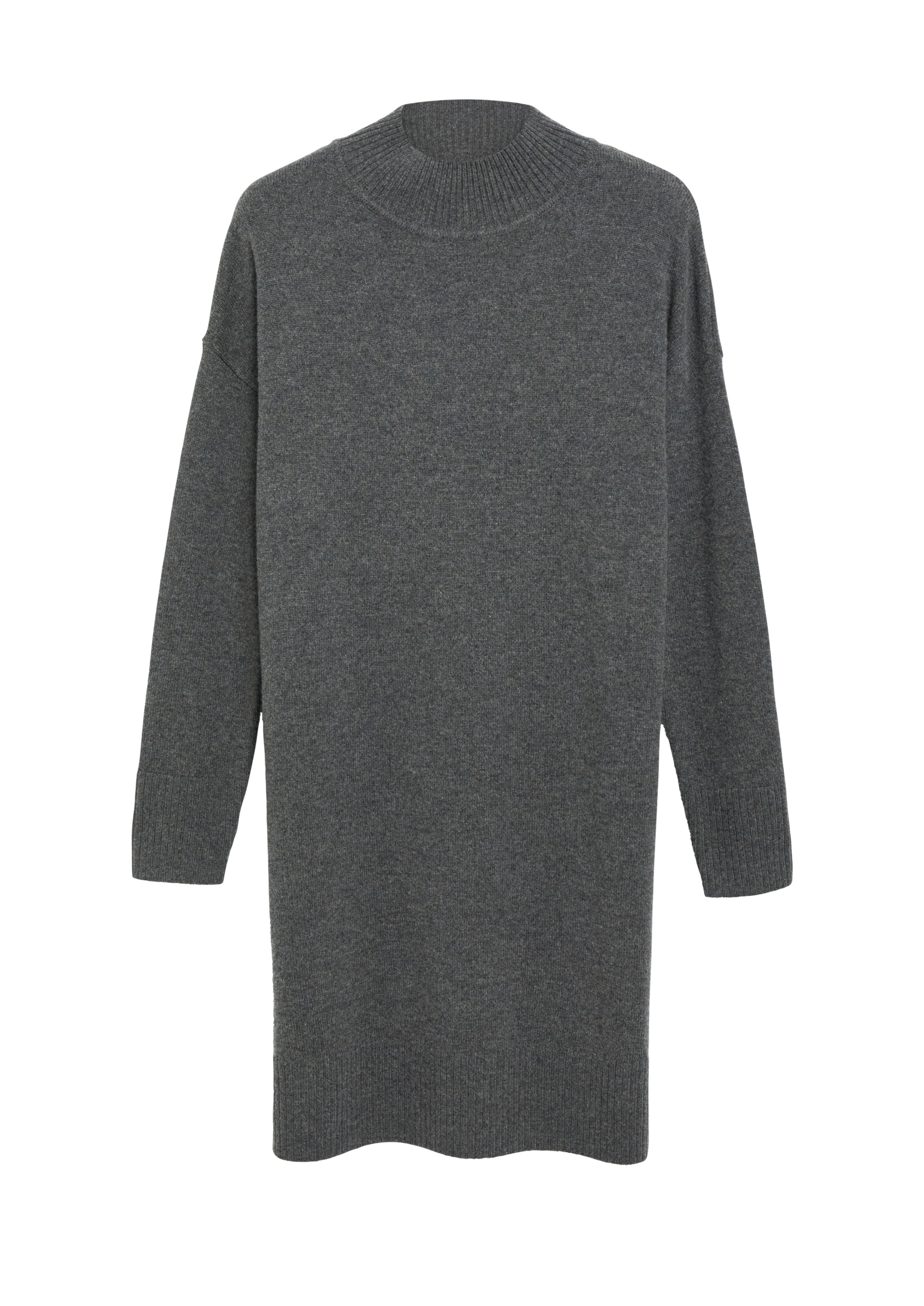 COMMA Kleid in Grau: Vorderseite