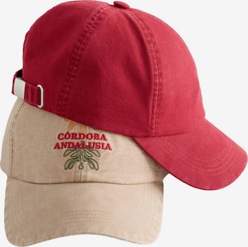 Casquette Next en beige : devant