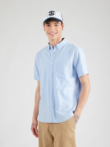 s.Oliver Regular fit Overhemd in Blauw: voorkant