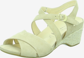 HASSIA Sandals in Beige: front